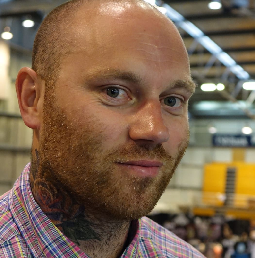 Festival organiser Brent Taylor.