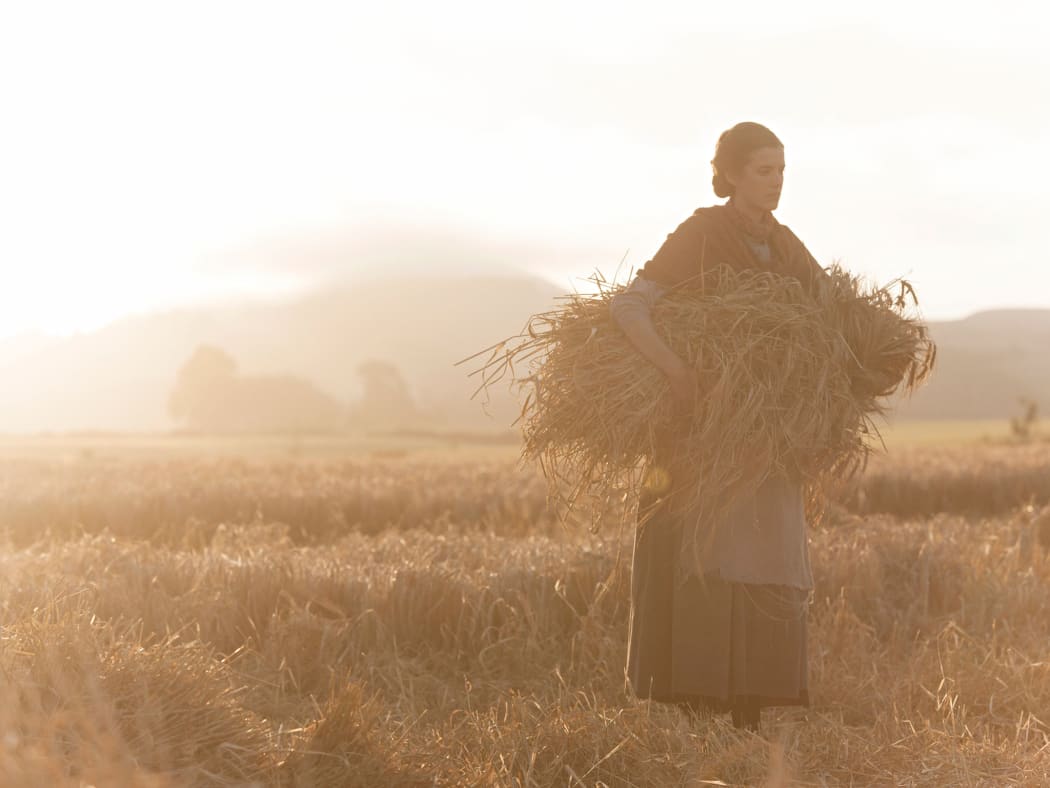 Agyness Deyn bringing in the sheaves in Terence Davies’ Sunset Song