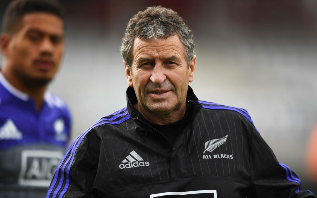 All Black assistant coach Wayne Smith.