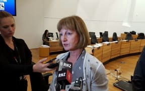 Council CEO Karleen Edwards making today's announcement
