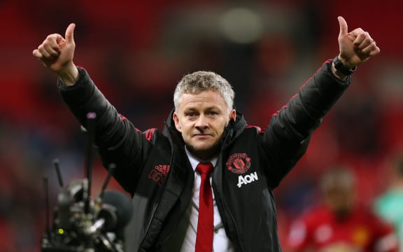 Manchester Untied Manager Ole Gunnar .