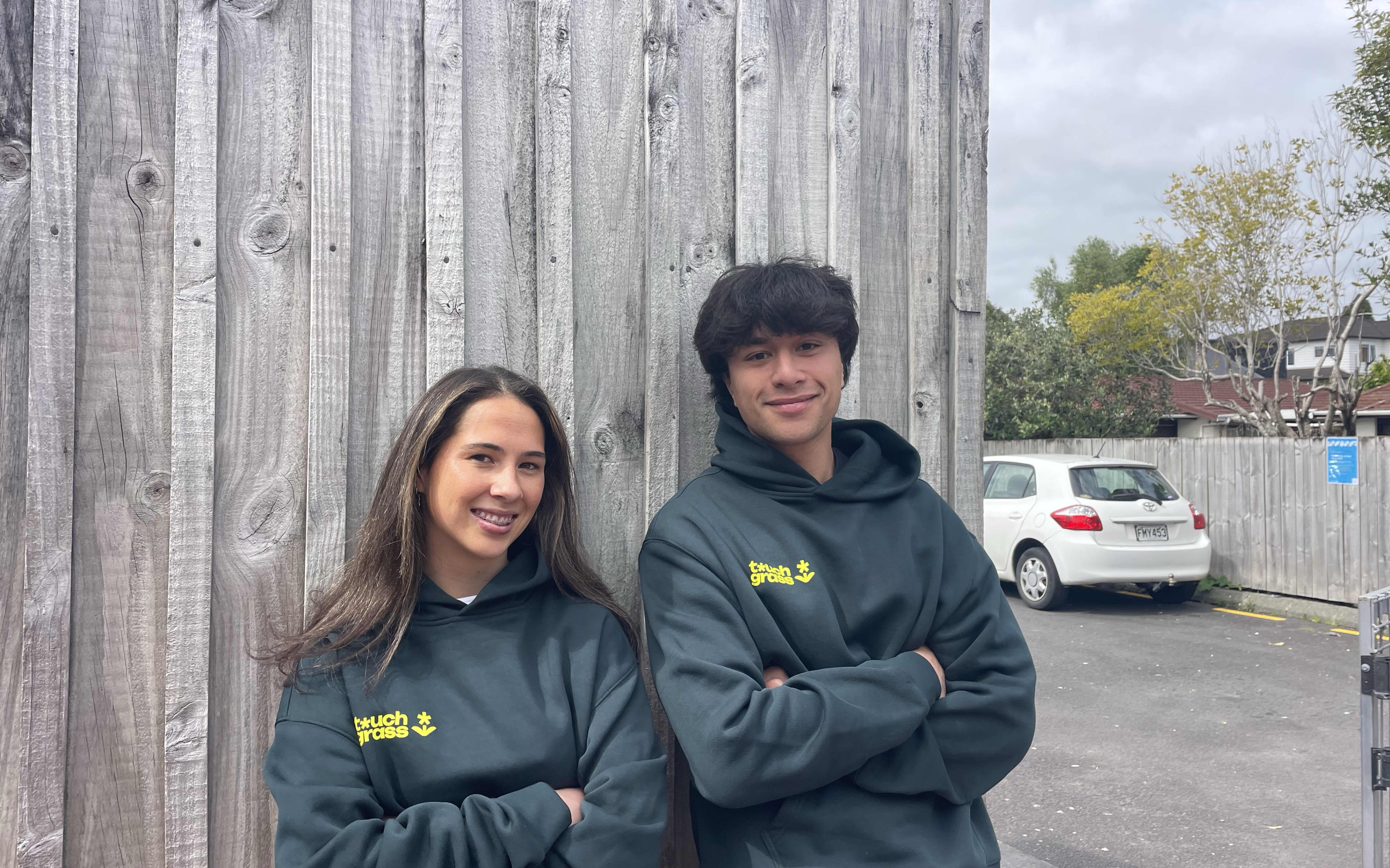 Faith Tupuhi and Laga Jensen