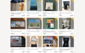 Some of the unwanted Christmas gifts listed on TradeMe