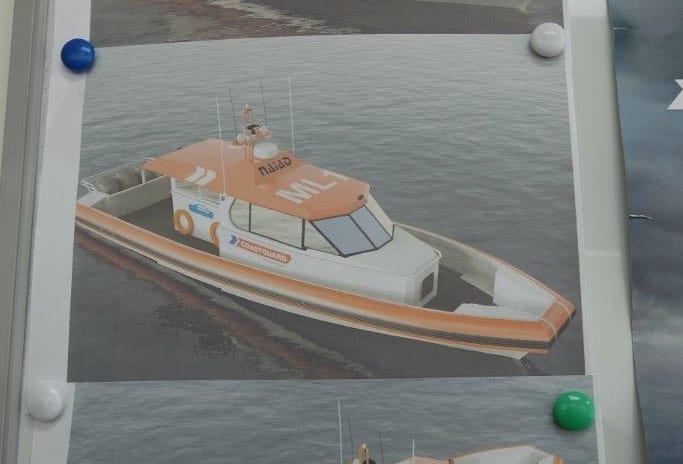 A concept drawing of the new Naiad water ambulance.