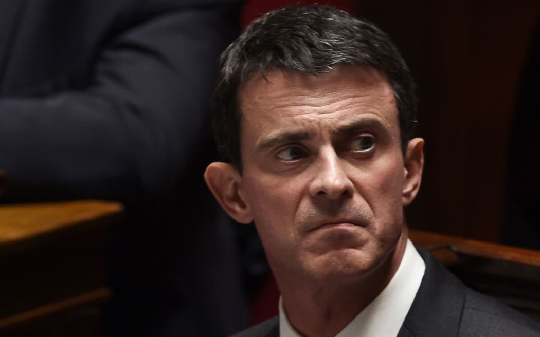 French Prime Minister Manuel Valls.