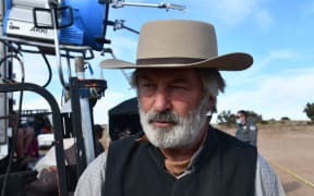 (FILES) This handout image courtesy of Santa Fe County Sheriff's Office released April 25, 2022 and part of the investigative files, shows actor Alec Baldwin being processed after the death of cinematographer Halyna Hutchins at the Bonanza Creek Ranch in Santa Fe, New Mexico, October 21, 2022. A grand jury will decide whether Alec Baldwin should face new charges over the fatal shooting of a cinematographer on a film set, US prosecutors said October 17, 2023. (Photo by Santa Fe County Sheriff's Office / AFP) / RESTRICTED TO EDITORIAL USE - MANDATORY CREDIT "AFP PHOTO / Santa Fe County Sheriff's Office / HANDOUT " - NO MARKETING - NO ADVERTISING CAMPAIGNS - DISTRIBUTED AS A SERVICE TO CLIENTS