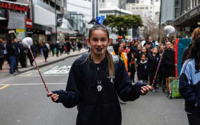 Māori language week parade in Wellington