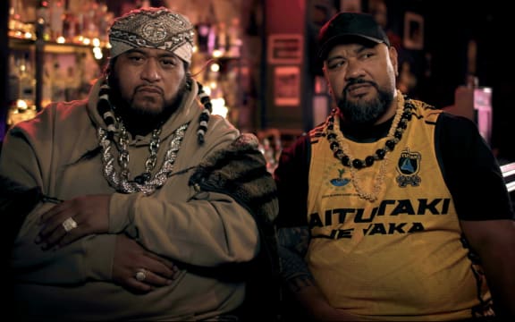 Hip hop artists KD and Johni Sagala