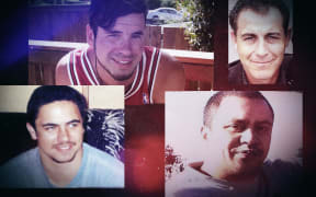 Clockwise from top left - Jerrim Toms, Stephen Bellingham, Shargin Stephens and Steven Wallace.