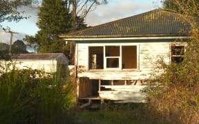 Derelict Minginui house.