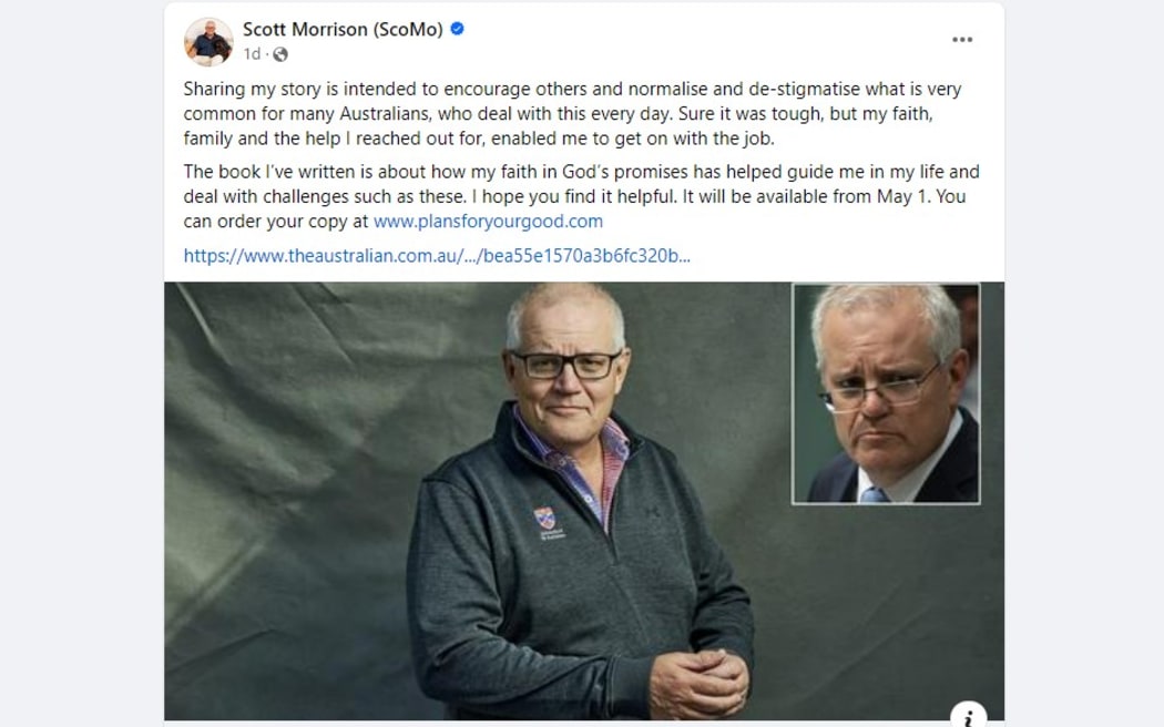 Scott Morrison has posted on Facebook, encouraging people to normalise and de-stigmatise discussions about anxiety.
