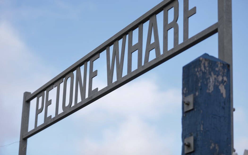 Petone wharf, Wellington.