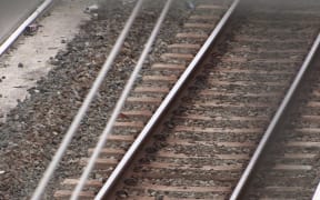 Railway tracks.
