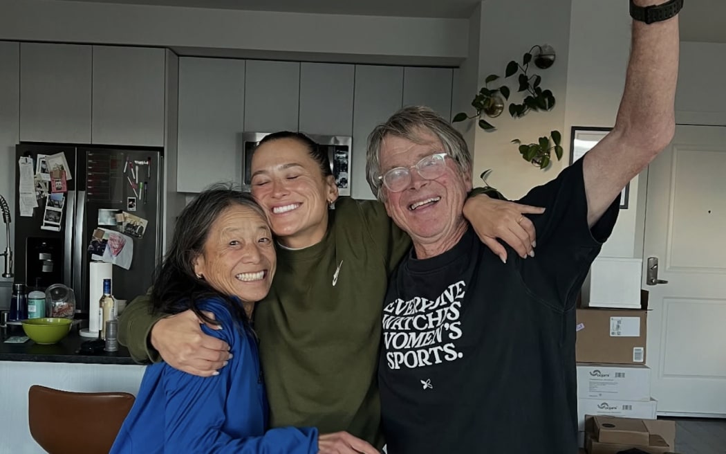 Former Football Ferns Captain Ali Riley and her family made it out safe after their family home in Los Angeles burned.