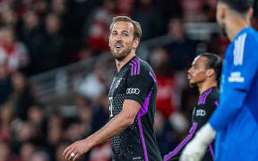 FC Bayern Munich striker Harry Kane, 2024.