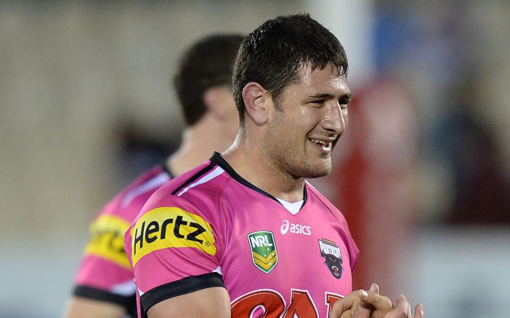Panthers and Kiwis prop Sam McKendry.