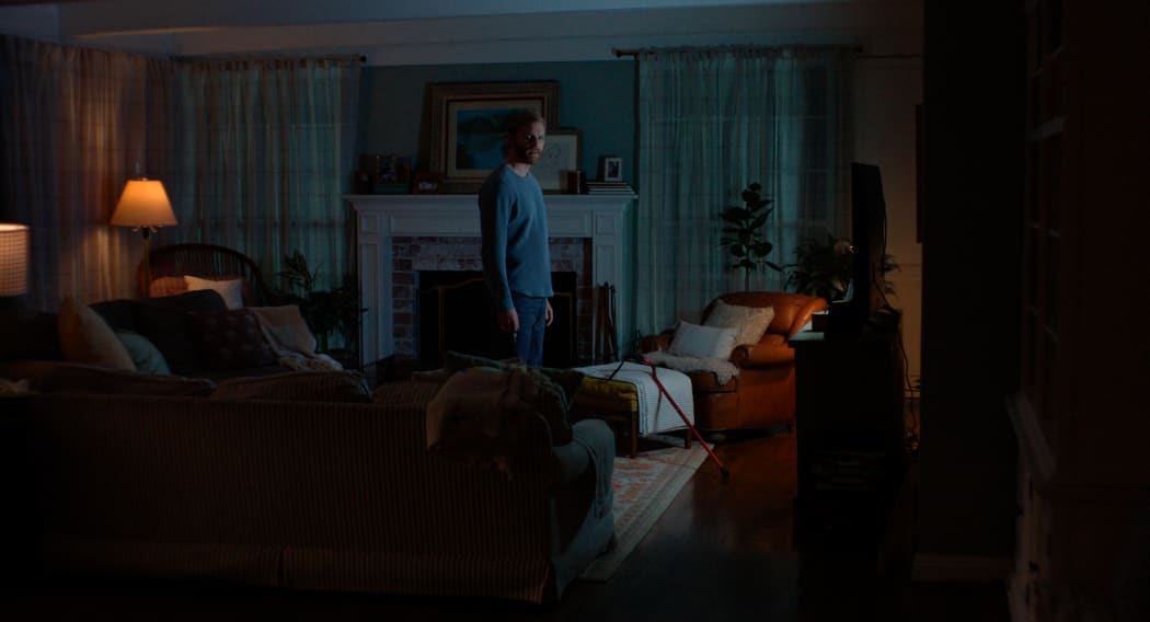 Wyatt Russell as Ray Waller in Night Swim, directed by Bryce McGuire.