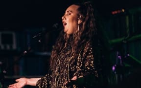 Kirsten Te Rito performing at the 2023 Wellington Jazz Festival