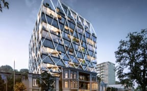 Former Fonterra HQ now The International with 88 apartments