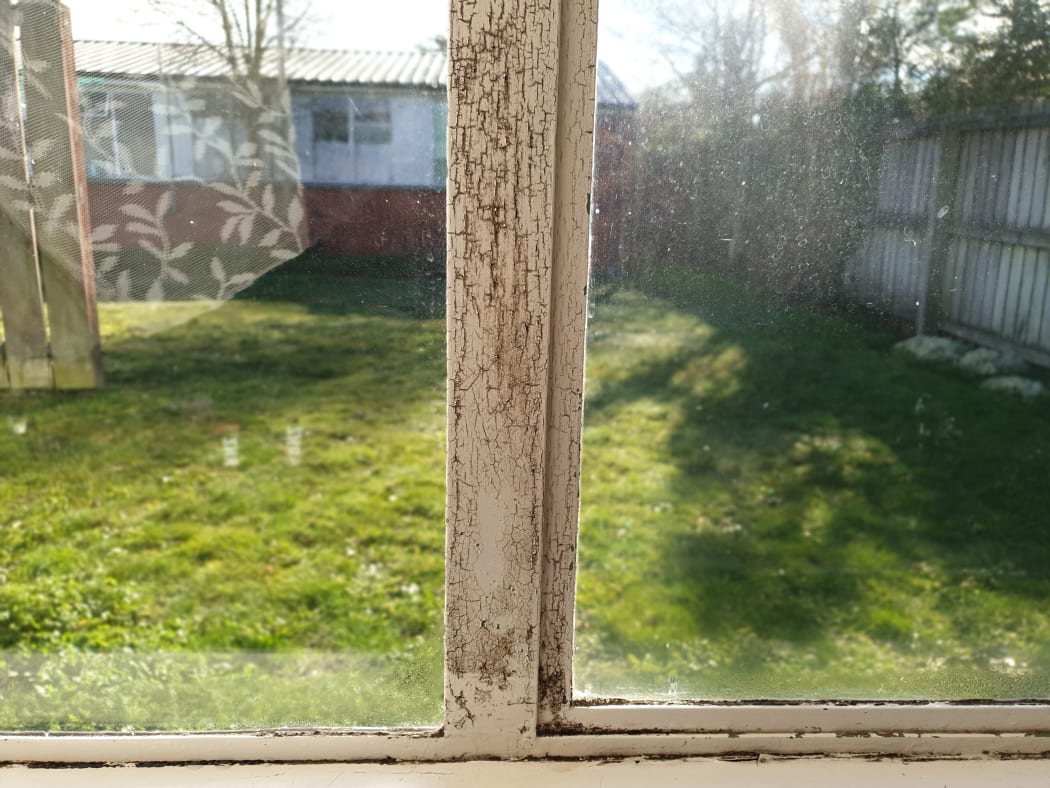 Frank Poissonnier, who lives at Concord Place in a social housing complex, says he's fed up with the cold and mouldy conditions at his home.
