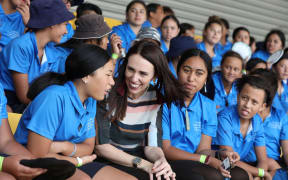 Jacinda Ardern at Te Matatini