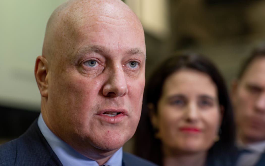 National Party leader Christopher Luxon