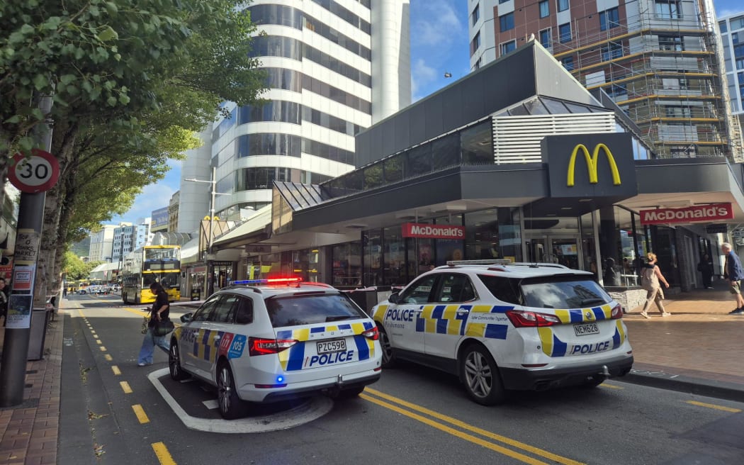 Person critically injured after being hit by bus in central Wellington.