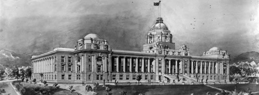 John Campbell's original design for Parliament House