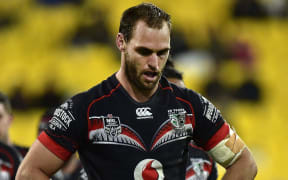 Warriors captain Simon Mannering.