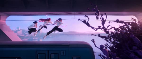 In KPop Demon Hunters, K-pop stars Rumi, Mira and Zoey secretly protect the world from demons with the power of music. Ejae is the singing voice of Rumi. *one time use only*