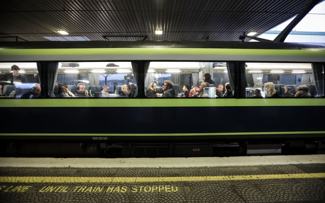 Waterloo train station. New Metlink buses first business day in operation, some delays to services.
