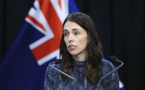 Prime Minister Jacinda Ardern speaks to media during a press conference at Parliament on April 19, 2020 in Wellington, New Zealand.