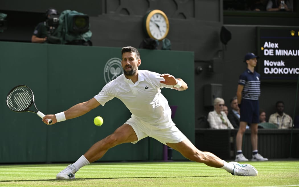 Novak Djokovic at Wimbledon