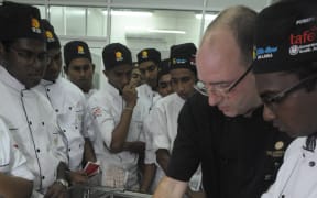 Chef Volker Marecek of The Langham, Auckland