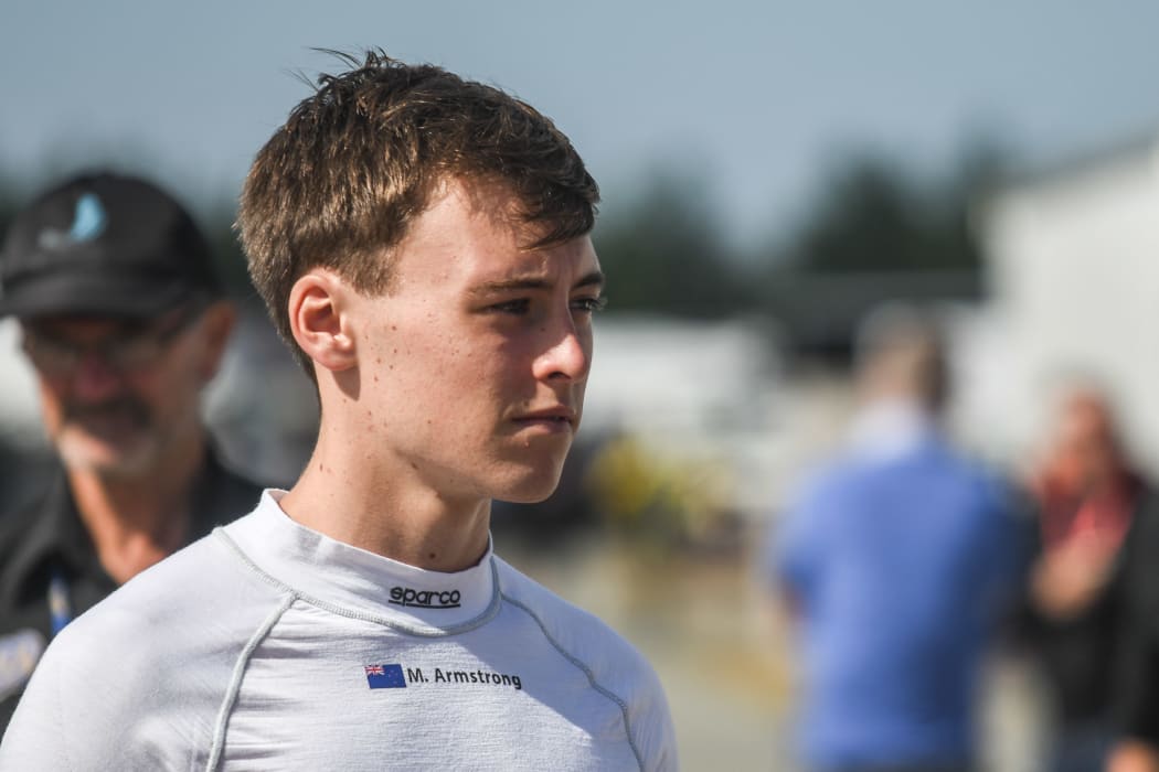 New Zealand driver Marcus Armstrong