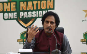 Pakistan's Cricket Board (PCB) chairman and former team captain Ramiz Raja