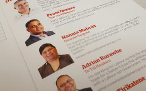 Labour's Māori MPs featured first in the list of the 2017 caucus team in the party's congress booklet.