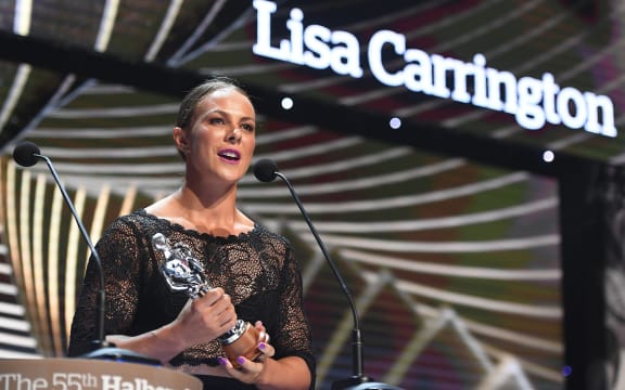 Sportswomen of the year kayaker Lisa Carrington.