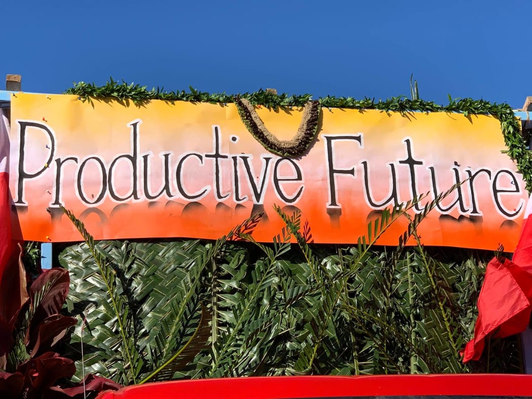 'Productive Future' float by TIHE