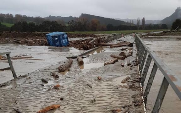 Wiggin Bridge on Tauwhareparae Road