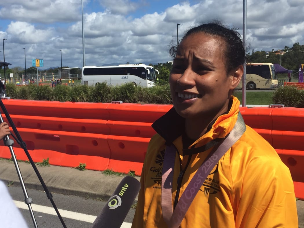 Dika Toua won Papua New Guinea's second medal at the Gold Coast Commonwealth Games, a silver in weightlifting.