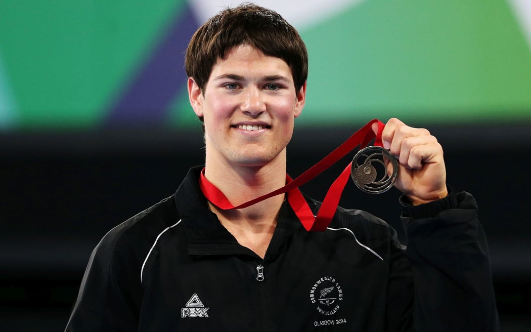 David Bishop won bronze in the Mens Floor Final in Glasgow.