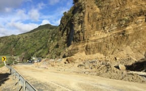 There have been five major slips at the Mokau Bluff since 2009.