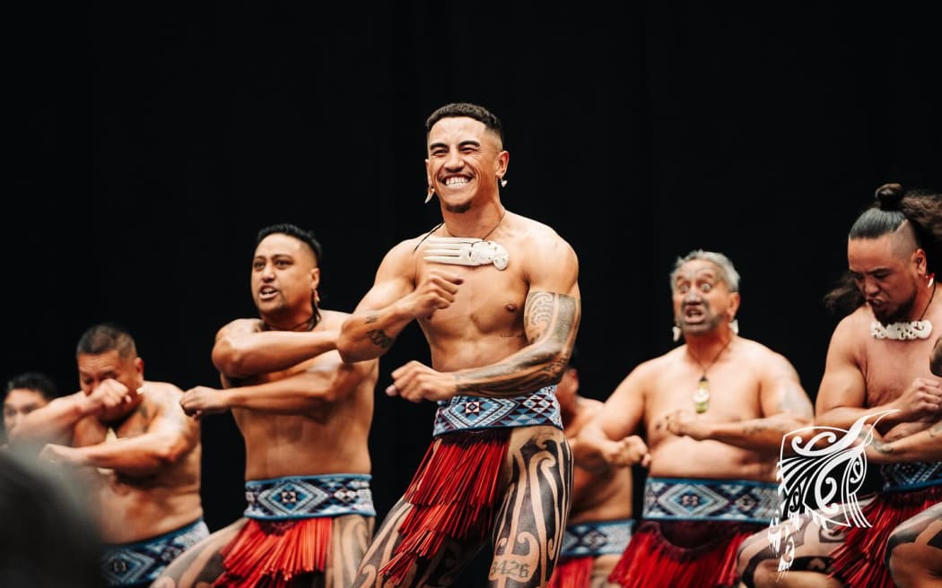 Te Reanga Morehu o Rātana perform at Te Kāhui Maunga Regionals in Hawera.