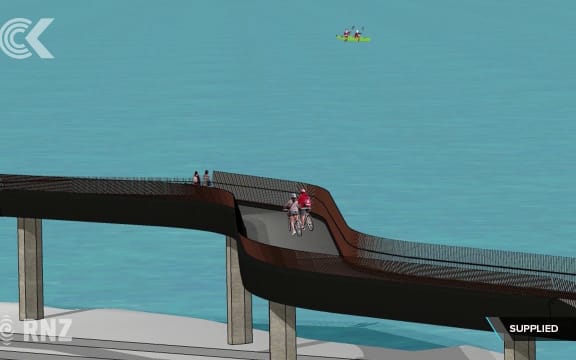 Govt unveils Hutt Valley to Wellington cycle route designs