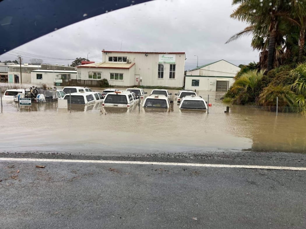 The scene in Kumeū today.