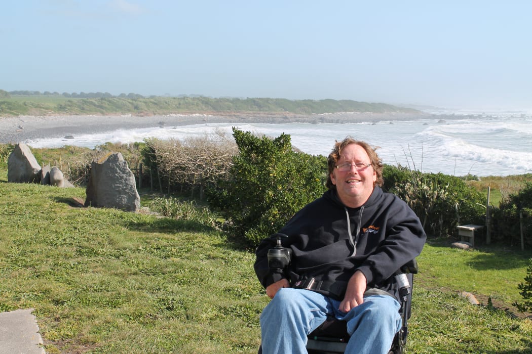 Philip Wells at home in Okato, Taranaki