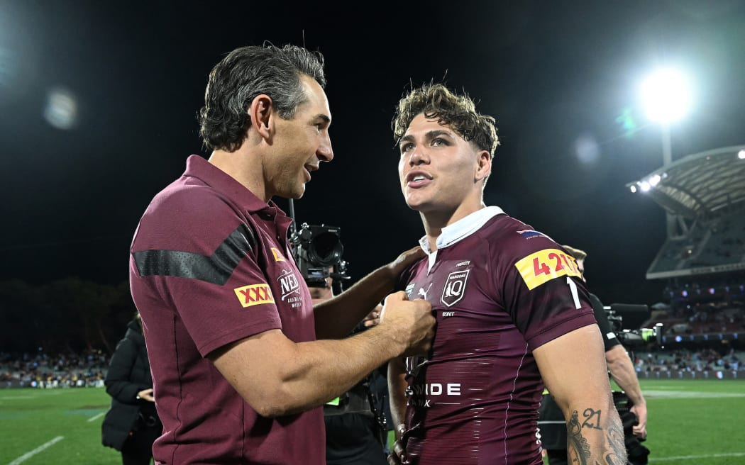 State of Origin: Why did Billy Slater leave Reece Walsh out of his Game I  Queensland Maroons team? | RNZ News