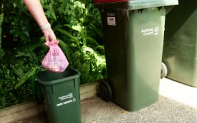 food scraps collection bin
