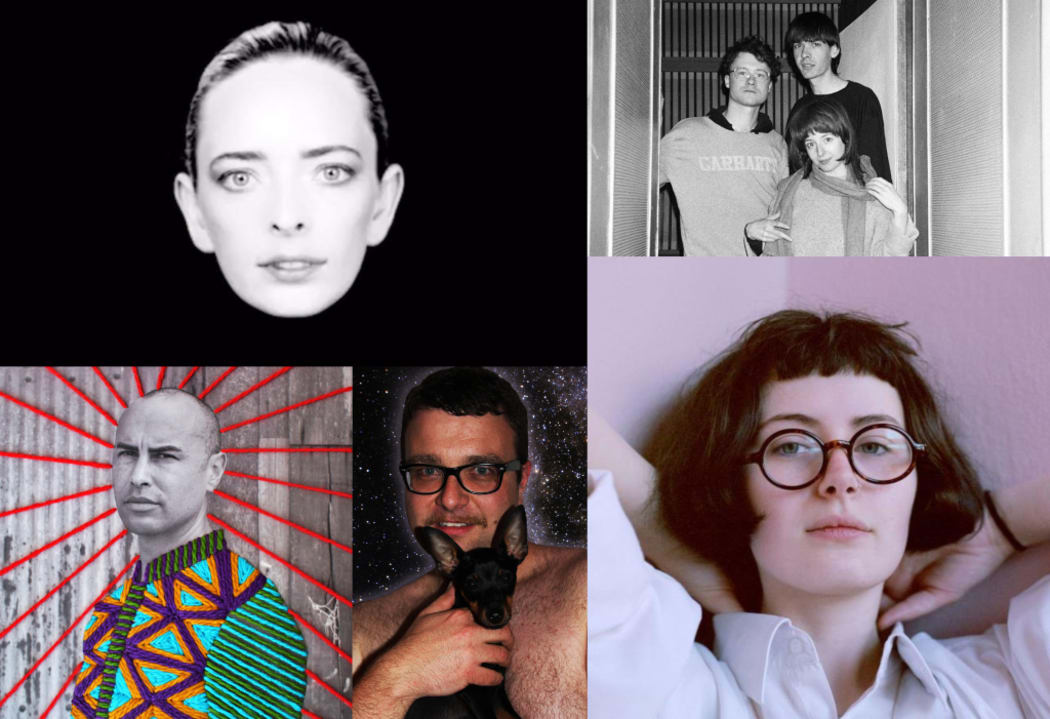 (clockwise l-r) Chelsea Jade, No Romance, Isaac Aesili, Luke Rowell, Millie Lovelock